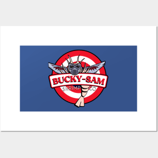 bucky-sam shrimp co Posters and Art